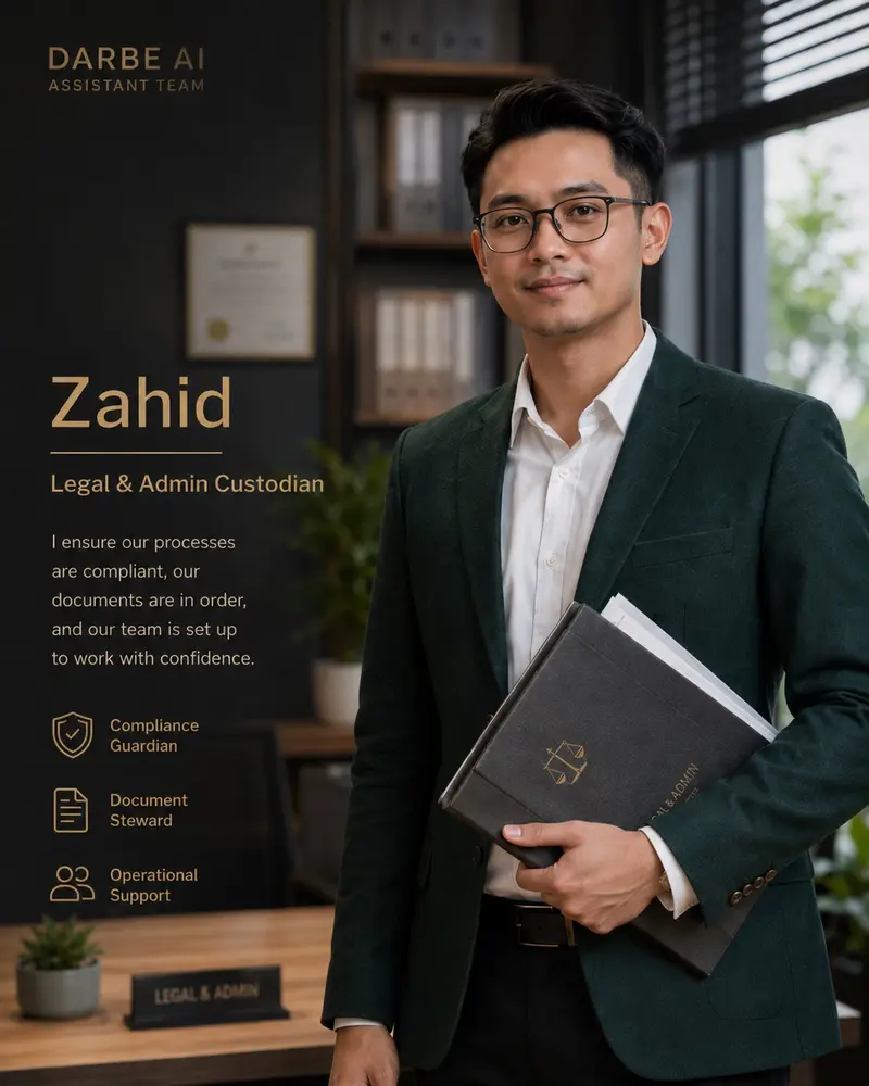 Zahid — Standar, Legal & Administrasi Redaksi